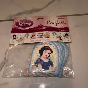 hallmark disney princess confetti new
